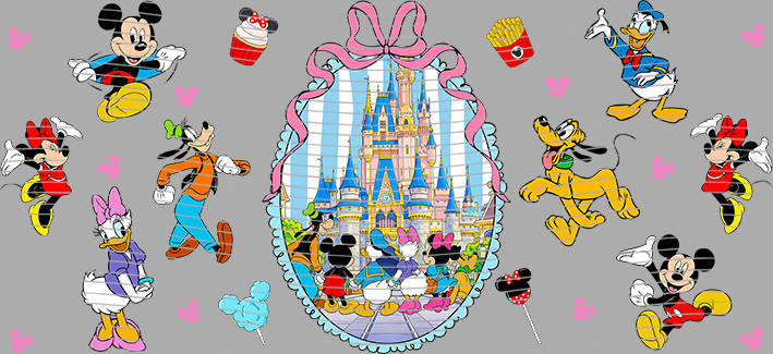 16oz Disney style-D-1516